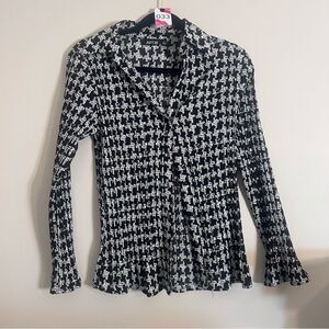 Apt. 9 Monochrome Abstract Print Shirt
